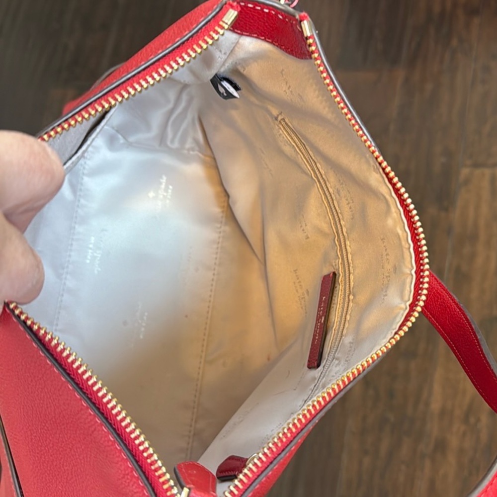 Kate Spade Red Bailey Shoulder Bag - Picture 11 of 12